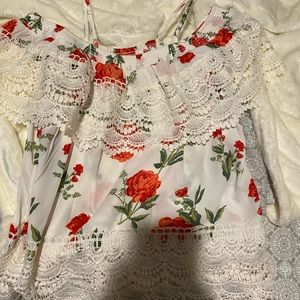 Off the shoulder blouse